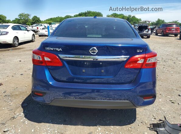 3N1AB7AP3KY420138 2019 NISSAN SENTRA Blue 