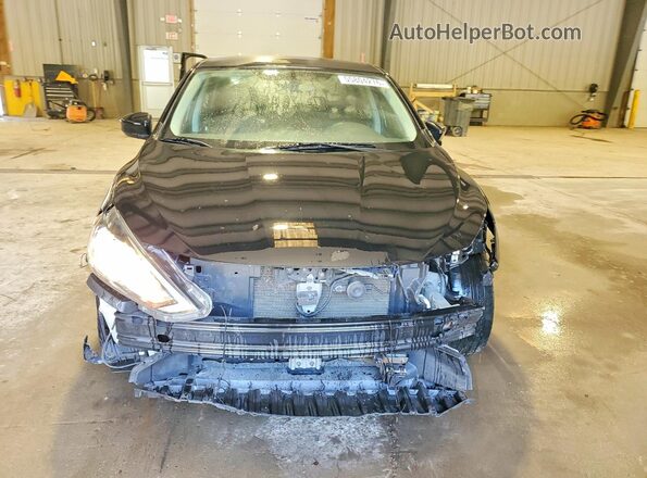 3N1AB7AP3KY440051 2019 NISSAN SENTRA Черный Вид спереди