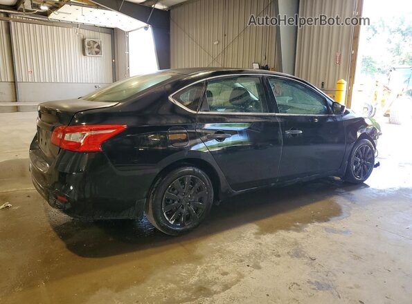 3N1AB7AP3KY440051 2019 NISSAN SENTRA Черный Задняя правая четверть