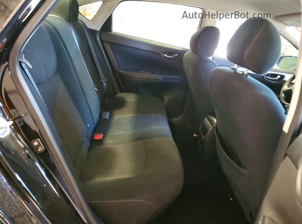 3N1AB7AP3KY440051 2019 NISSAN SENTRA Черный Вид задних сидений