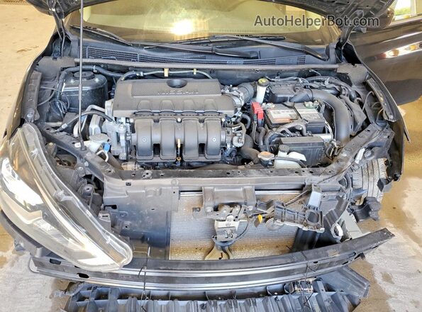 3N1AB7AP3KY440051 2019 NISSAN SENTRA Черный Вид задней части салона