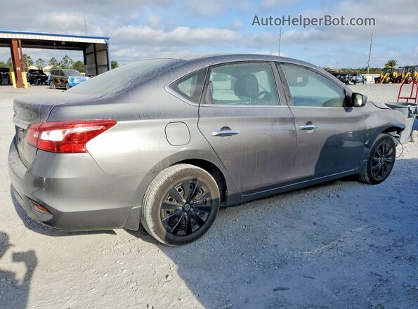 3N1AB7AP3KY447274 2019 NISSAN SENTRA Угольный Задняя правая четверть