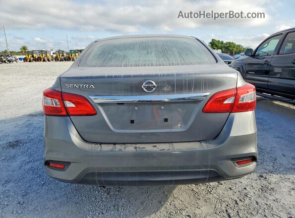 3N1AB7AP3KY447274 2019 NISSAN SENTRA Угольный Вид сзади