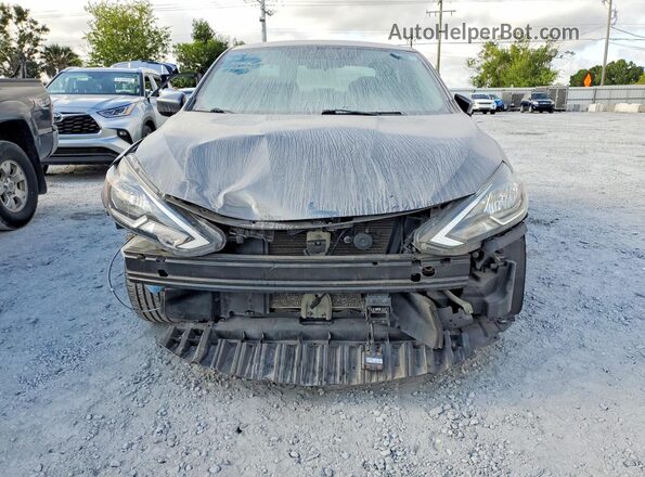 3N1AB7AP3KY447274 2019 NISSAN SENTRA Угольный Вид спереди