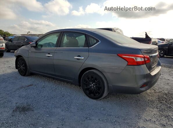 3N1AB7AP3KY447274 2019 NISSAN SENTRA Угольный Задняя левая четверть