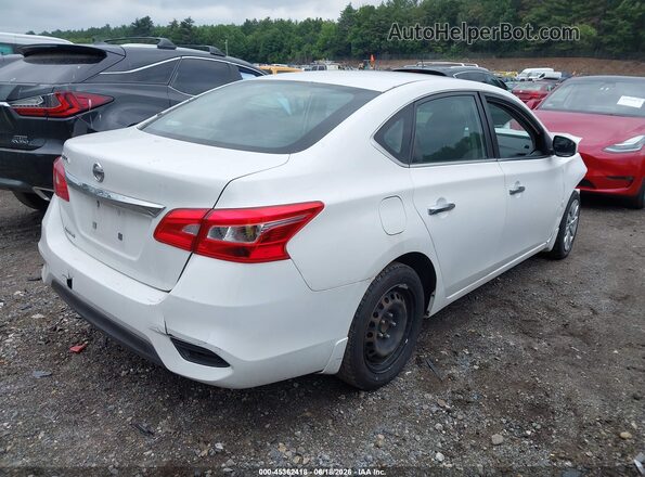 3N1AB7AP3KY449431 2019 NISSAN SENTRA White Rear right
