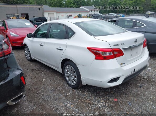 3N1AB7AP3KY449431 2019 NISSAN SENTRA White Rear left