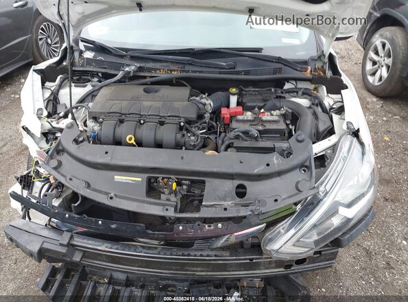 3N1AB7AP3KY449431 2019 NISSAN SENTRA White Rear view