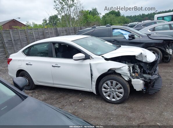 3N1AB7AP3KY449431 2019 NISSAN SENTRA White 360 interior view