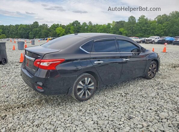 3N1AB7AP3KY450854 2019 NISSAN SENTRA Черный Задняя правая четверть