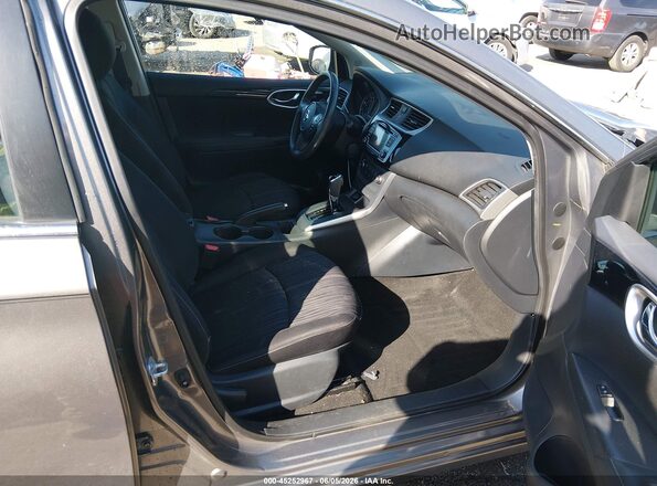 3N1AB7AP4GL659993 2016 NISSAN SENTRA Gray Widok wnętrza z przodu