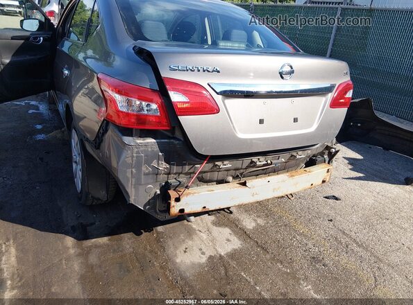3N1AB7AP4GL659993 2016 NISSAN SENTRA Gray Widok z przodu
