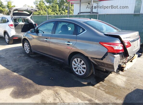 3N1AB7AP4GL659993 2016 NISSAN SENTRA Gray Tył lewy