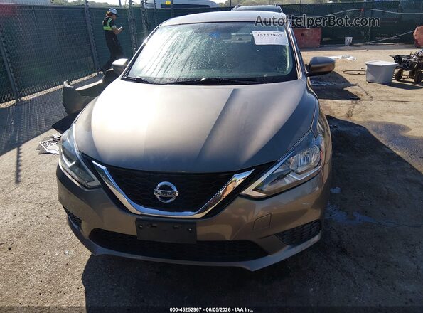 3N1AB7AP4GL659993 2016 NISSAN SENTRA Gray Widok wnętrza z tyłu