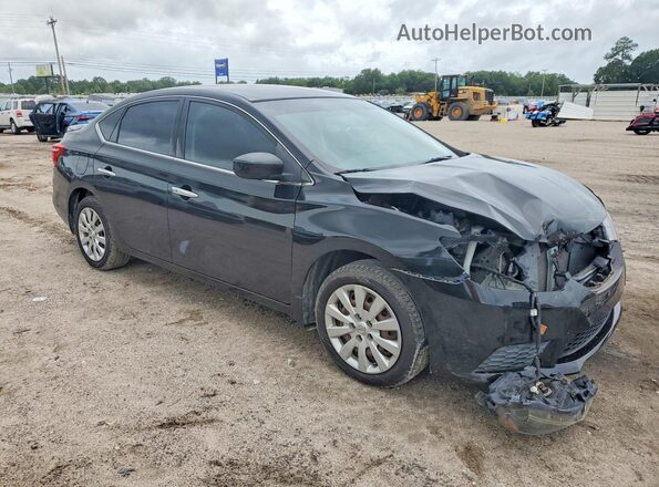3N1AB7AP4GL666703 2016 NISSAN SENTRA Black Delantero derecho