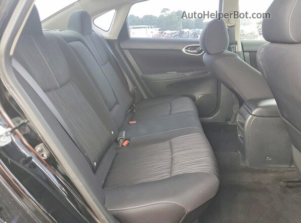 3N1AB7AP4GL666703 2016 NISSAN SENTRA Black Vista de los asientos traseros