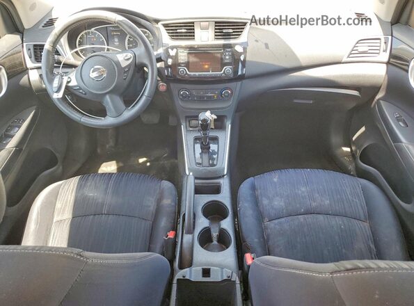 3N1AB7AP4GL667091 2016 NISSAN SENTRA Silver Dashboard view