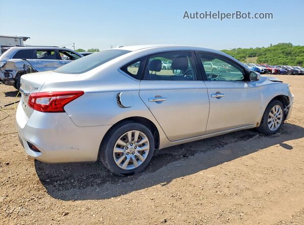 3N1AB7AP4GL667091 2016 NISSAN SENTRA Silver Rear right