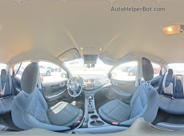 3N1AB7AP4GL667091 2016 NISSAN SENTRA Silver VIN sticker view