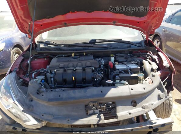 3N1AB7AP4GL675448 2016 NISSAN SENTRA Burgundy Rear view