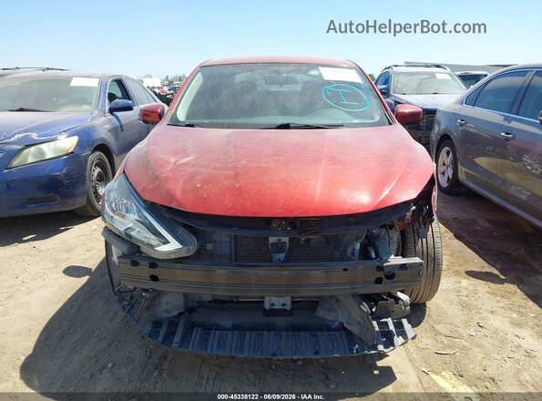 3N1AB7AP4GL675448 2016 NISSAN SENTRA Burgundy Front view