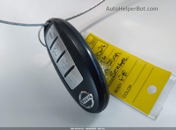 3N1AB7AP4GL675448 2016 NISSAN SENTRA Burgundy Dashboard view