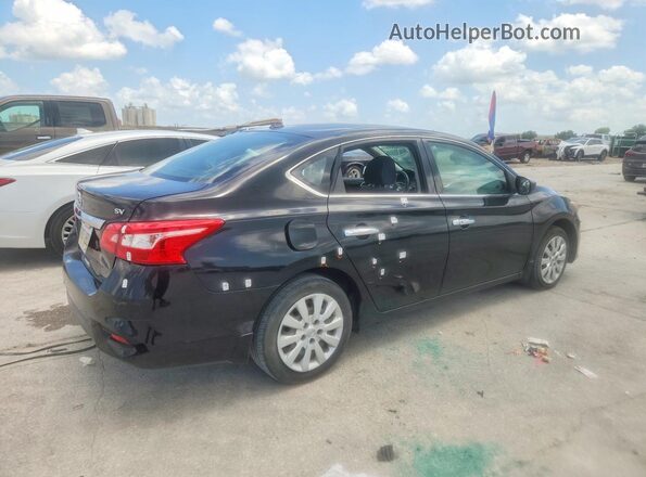 3N1AB7AP4GL684120 2016 NISSAN SENTRA Black Tył prawy