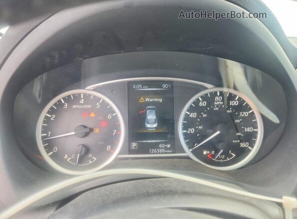 3N1AB7AP4GL684120 2016 NISSAN SENTRA Black Widok zestawu wskaźników