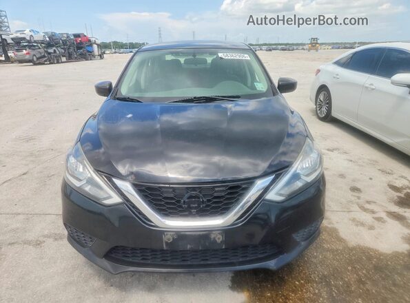 3N1AB7AP4GL684120 2016 NISSAN SENTRA Black Widok z przodu