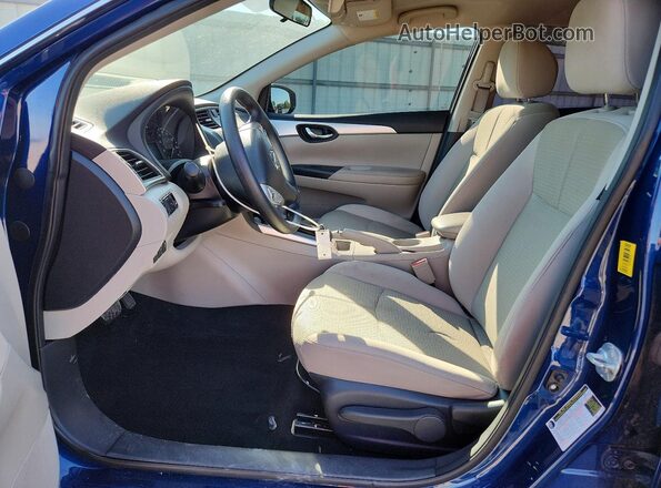 3N1AB7AP4GY214401 2016 NISSAN SENTRA Blue Вид салону спереду