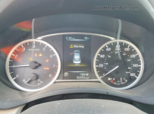 3N1AB7AP4GY227455 2016 NISSAN SENTRA White Սարքավորումների վահանակի տեսք