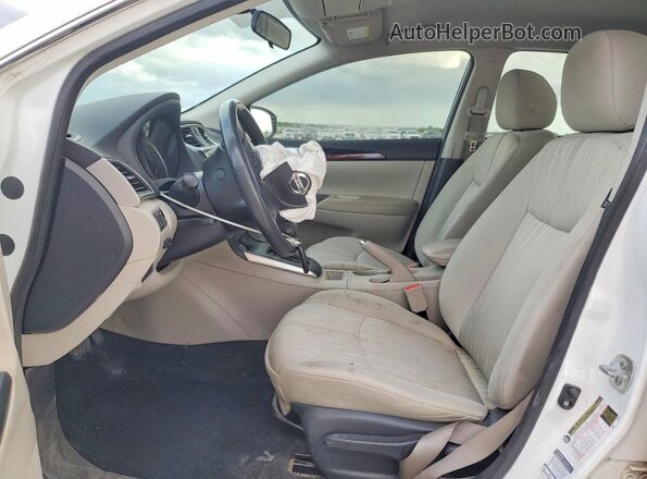 3N1AB7AP4GY227455 2016 NISSAN SENTRA White Սալոնի դիմացի տեսք