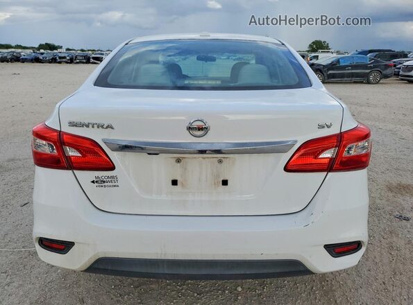 3N1AB7AP4GY227455 2016 NISSAN SENTRA White Հետևի տեսք