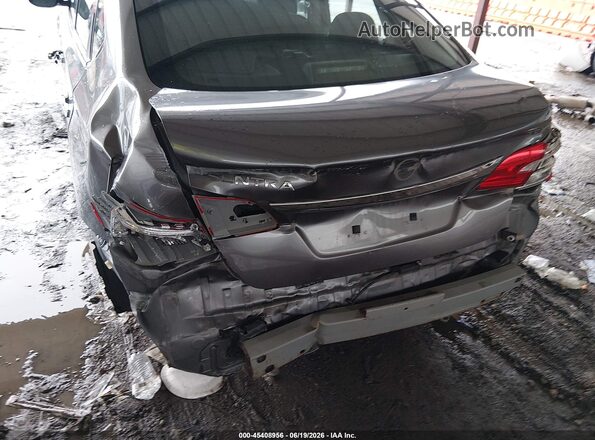 3N1AB7AP4GY253361 2016 NISSAN SENTRA Gray Դիմացի տեսք