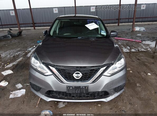 3N1AB7AP4GY253361 2016 NISSAN SENTRA Gray Սարքավորումների վահանակի տեսք