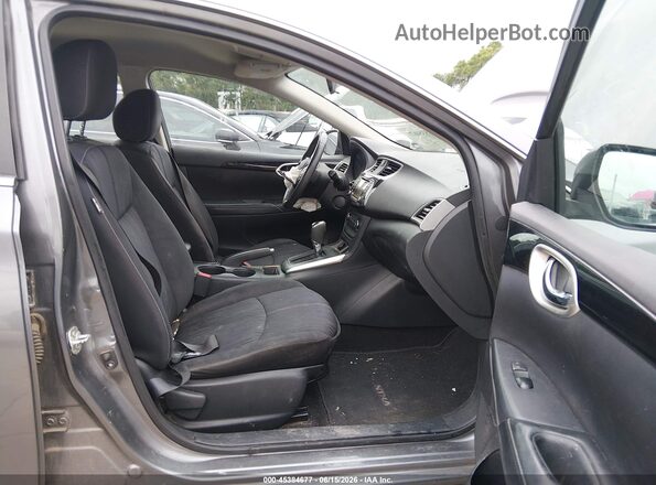 3N1AB7AP4GY258897 2016 NISSAN SENTRA Gray Вид салону спереду