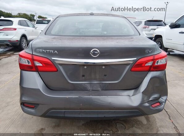 3N1AB7AP4GY258897 2016 NISSAN SENTRA Gray 