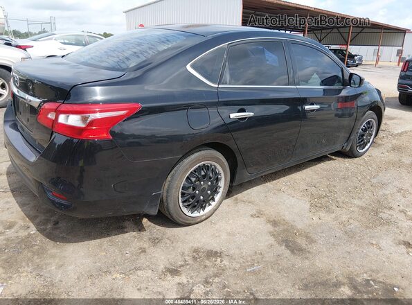 3N1AB7AP4GY266403 2016 NISSAN SENTRA Black Trasero derecho