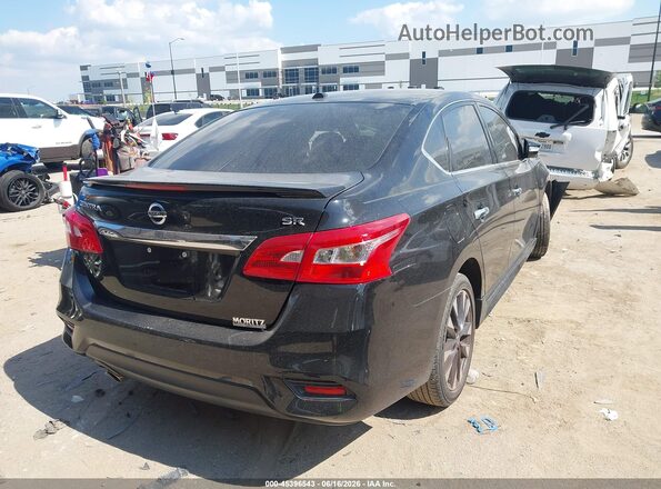 3N1AB7AP4GY267597 2016 NISSAN SENTRA Черный Задняя правая четверть