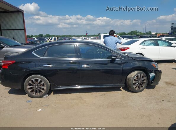 3N1AB7AP4GY267597 2016 NISSAN SENTRA Черный Вид задней части салона
