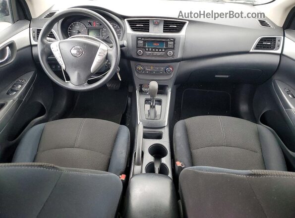 3N1AB7AP4GY290832 2016 NISSAN SENTRA Серебряный Вид панели приборов