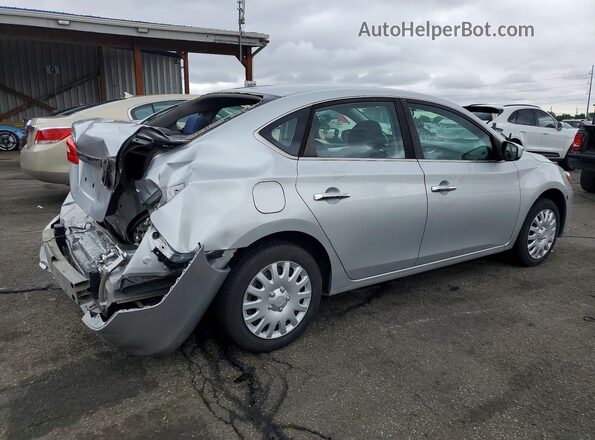 3N1AB7AP4GY290832 2016 NISSAN SENTRA Серебряный Задняя правая четверть