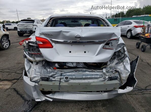 3N1AB7AP4GY290832 2016 NISSAN SENTRA Серебряный Вид сзади