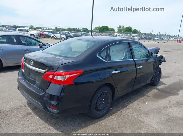3N1AB7AP4GY292449 2016 NISSAN SENTRA Black Rear right