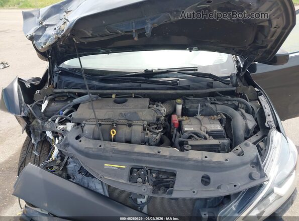 3N1AB7AP4GY292449 2016 NISSAN SENTRA Black Rear view