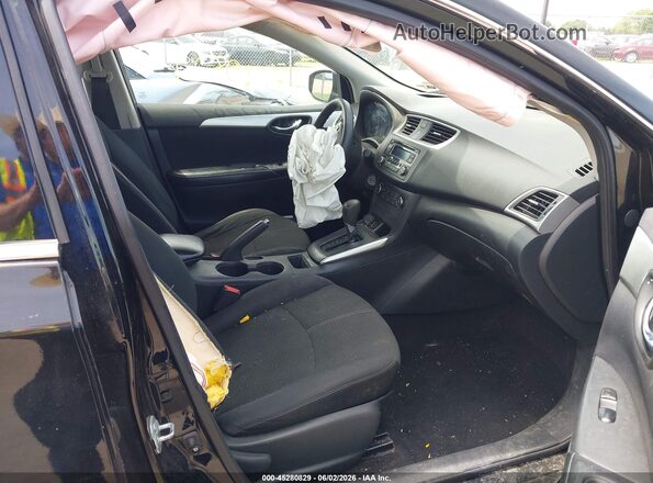 3N1AB7AP4GY292449 2016 NISSAN SENTRA Black Front interior view