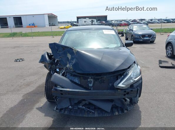 3N1AB7AP4GY292449 2016 NISSAN SENTRA Black Rear interior view