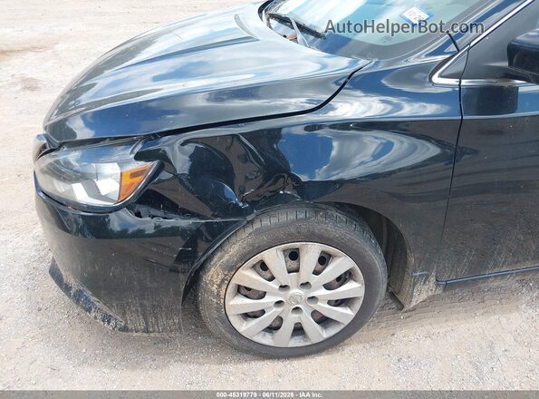 3N1AB7AP4GY313431 2016 NISSAN SENTRA Черный Вид спереди