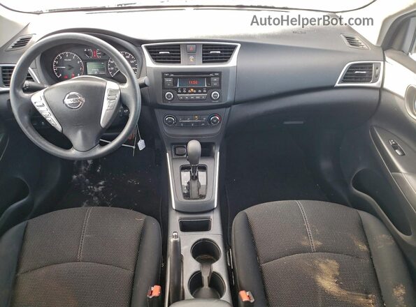 3N1AB7AP4GY319214 2016 NISSAN SENTRA Gray Dashboard view