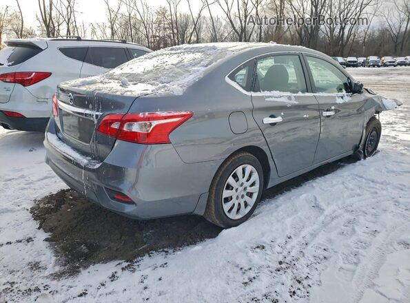 3N1AB7AP4GY319214 2016 NISSAN SENTRA Gray Rear right